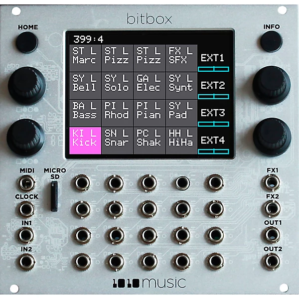 1010music Bitbox mk2 Eurorack Performance Sampler Level 1 M11554004000000.gc