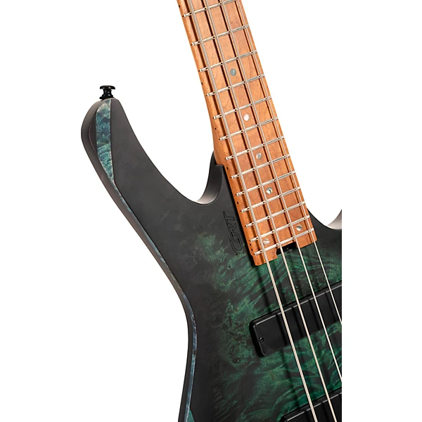 Space 4 Artisan Headless Electric Bass Star Dust Green