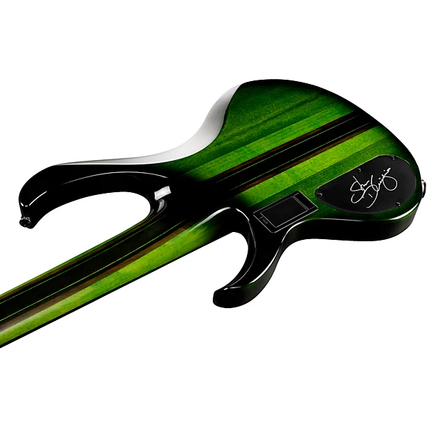 Ibanez Steve Di Giorgio Signature 5 string Electric Bass Guitar Dark Moss Burst