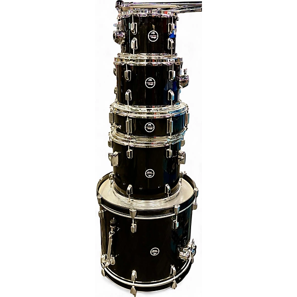PDP by DW Used PDP by DW 5 Piece center stage black Drum Kit.gc