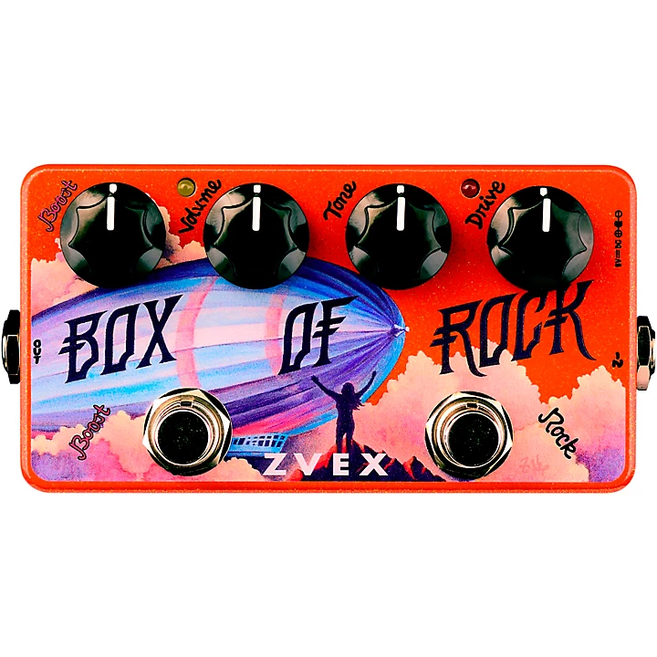 ZVEX Box of Rock Distortion Guitar Effects Pedal