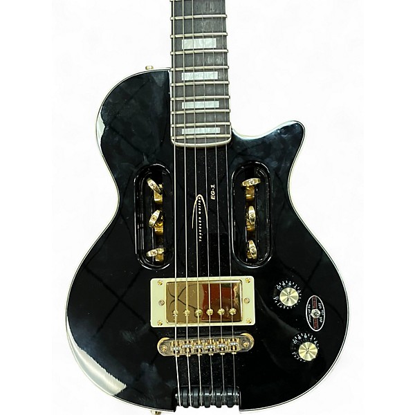 Used Traveler Guitar EG1 Custom Black Electric Guitar