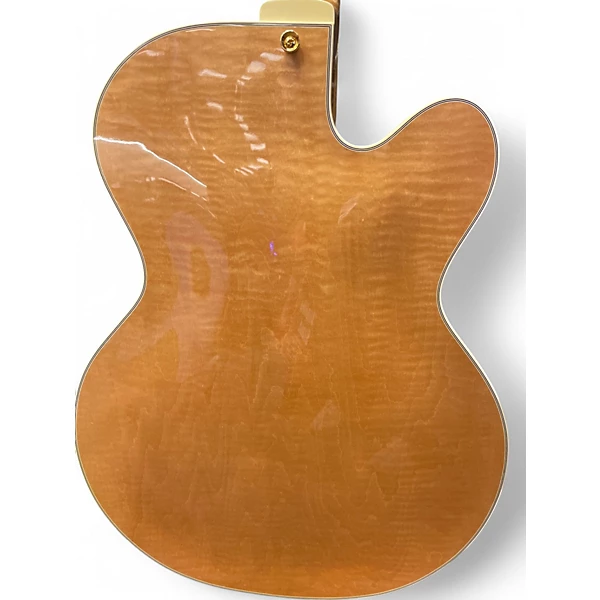 Used Benedetto Guitars Bravo Deluxe Left Handed Natural Hollow Body Electric Guitar