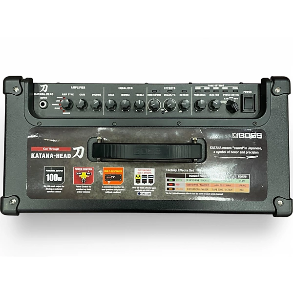 BOSS Used BOSS Katana KTN Head 100W Solid State Guitar Amp Head