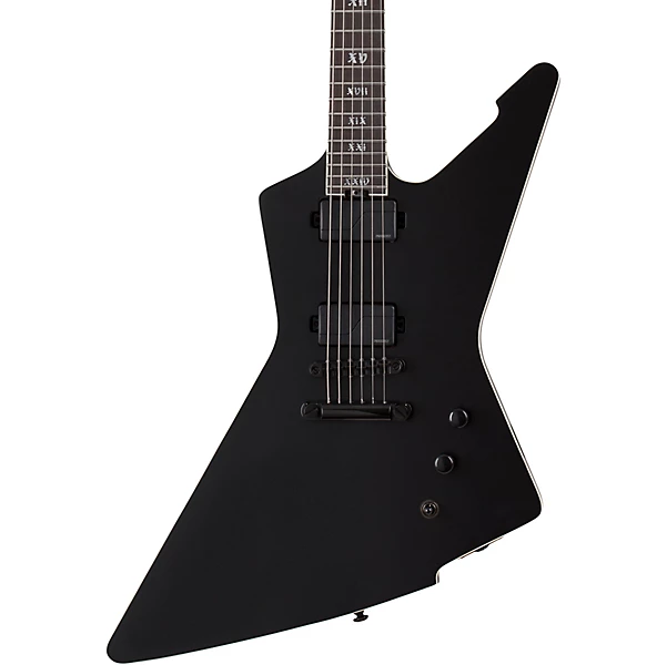 E 1 SLS Elite Evil Twin Electric Guitar Satin Black