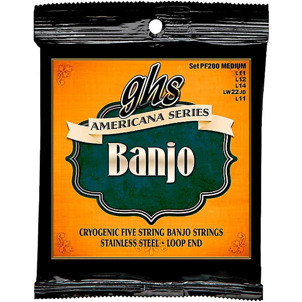 Americana Medium Banjo Strings