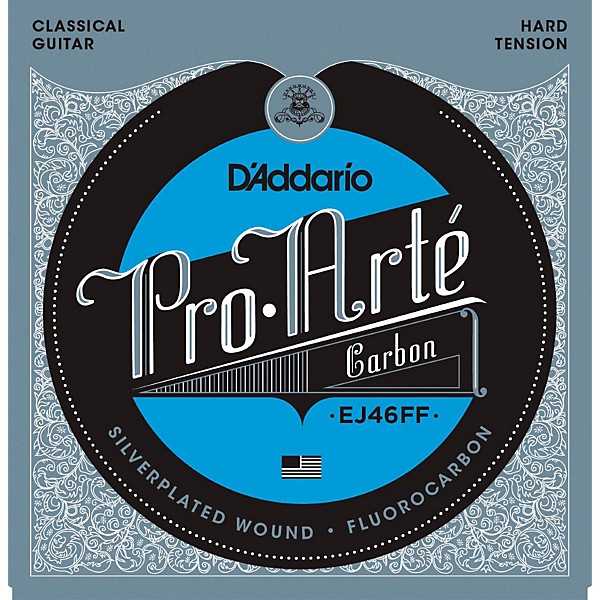 Pro Arte Carbon with Dynacore Basses Hard Tension Classical Guitar Strings
