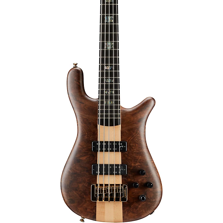 NS5 Walnut Top 5 String Electric Bass Natural Matte