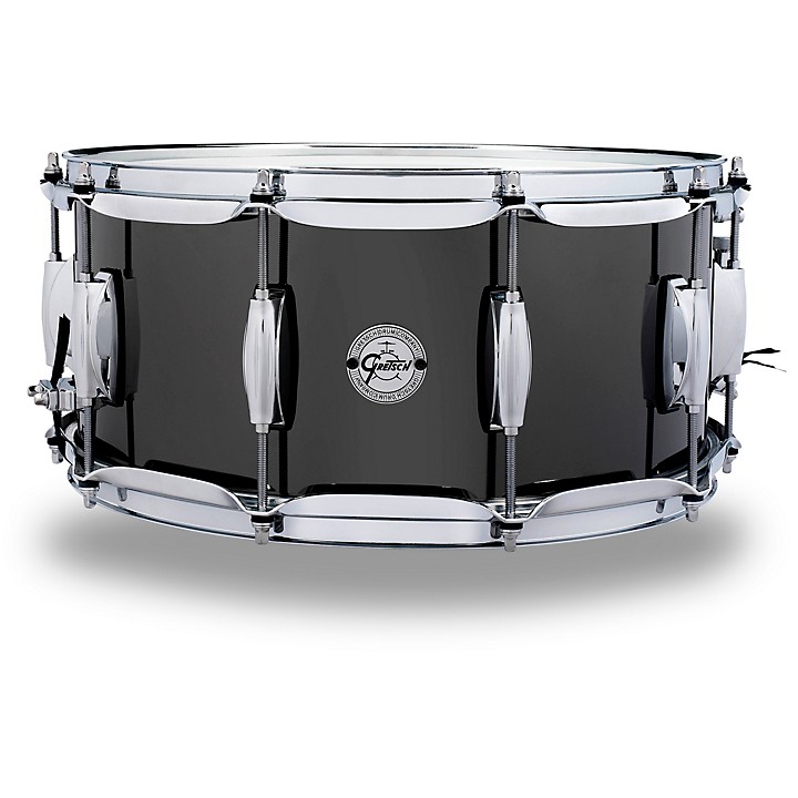 Black Nickel Over Steel Snare Drum