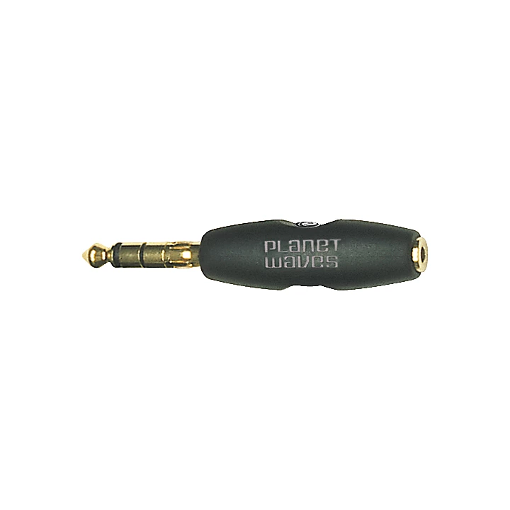 DAddario Planet Waves 35mm Stereo Female 1 4 Stereo Male Adapter Level 1 335218004000000.gc