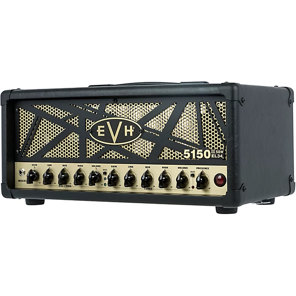 EVH 5150III 50W EL34 50W Tube Guitar Amp Head Level 2 Black