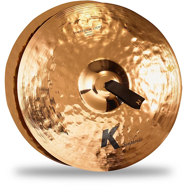K Symphonic Orchestral Light Brilliant Crash Cymbal Pair