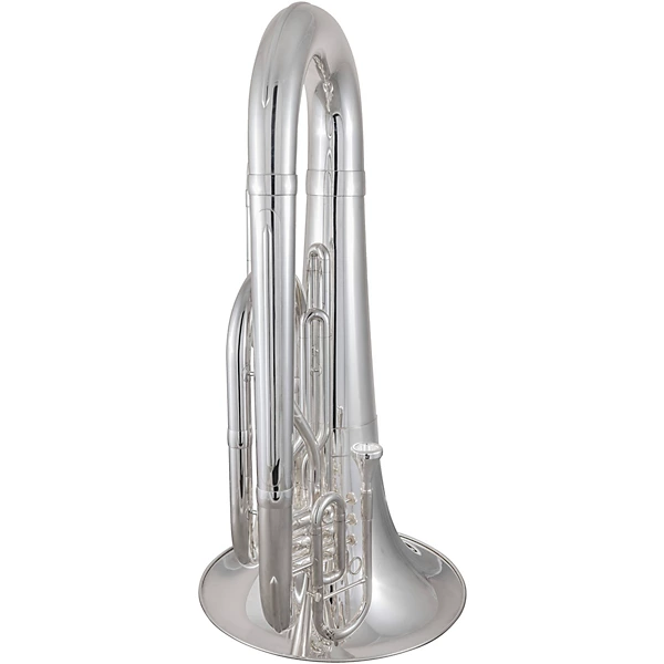 KMT410 Performance Series 3 Valve BBb Marching Tuba Silver plated