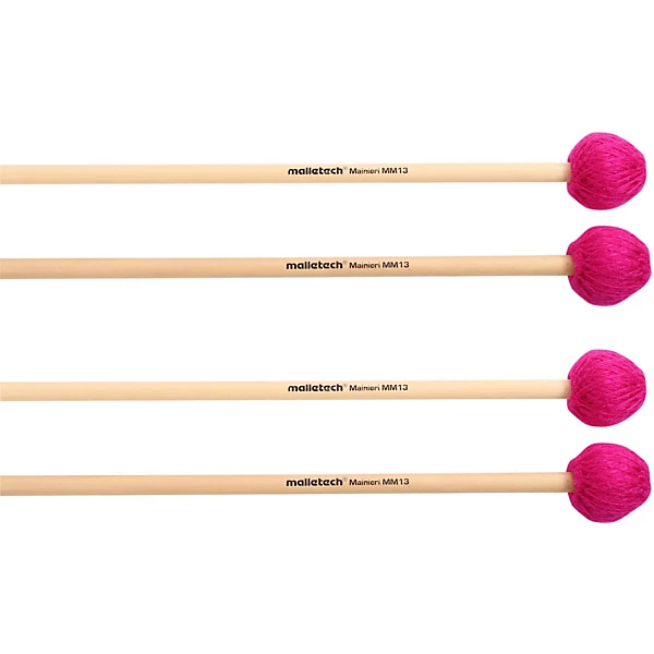 Mainieri Vibraphone Mallets Set of 4 2 Matched Pairs