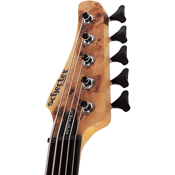 Schecter Guitar Research Reaper 5 Electric Bass Natural Satin