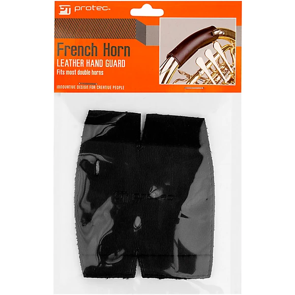 French Horn Leather Hand Guard Larger