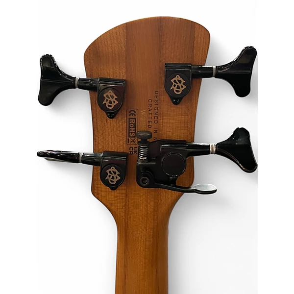 Spector Used Spector Euro 4LX Trans Black Electric Bass Guitar.gc