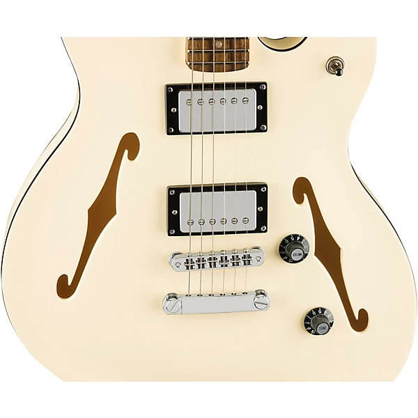 Squier Affinity Series Starcaster Deluxe Electric Guitar Olympic White