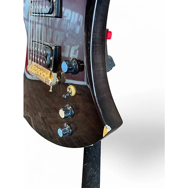 BC Rich Used BC Rich Mockingbird Trans Black Solid Body Electric Guitar.gc