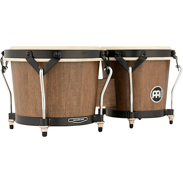 MEINL Headliner Traditional Designer Series Wood Bongos Walnut Brown 6.75 in. x 8 in.