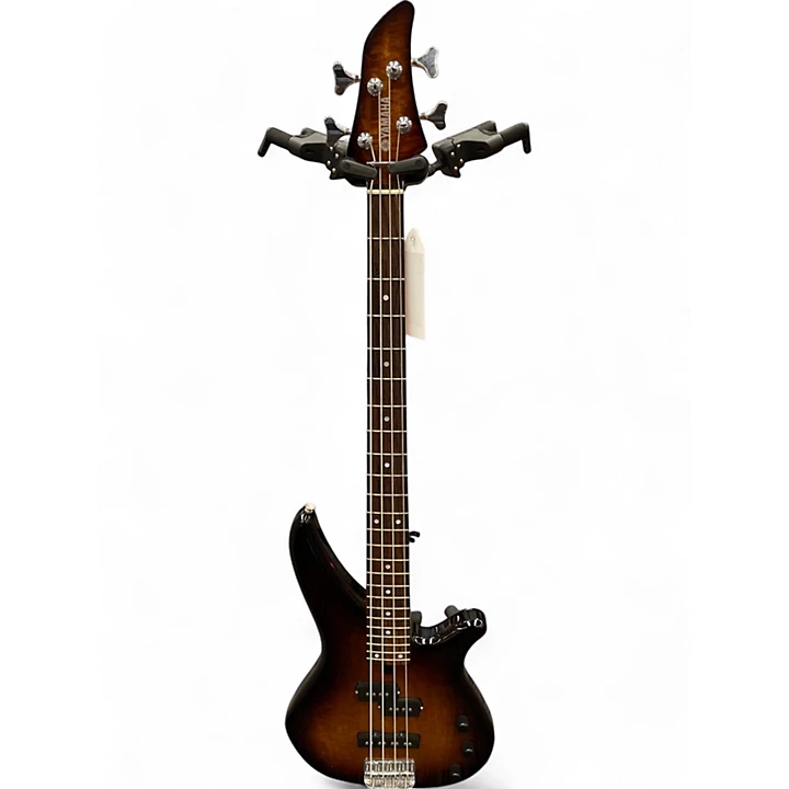 Used Yamaha RBX170 Brown Sunburst Electric Bass Guitar
