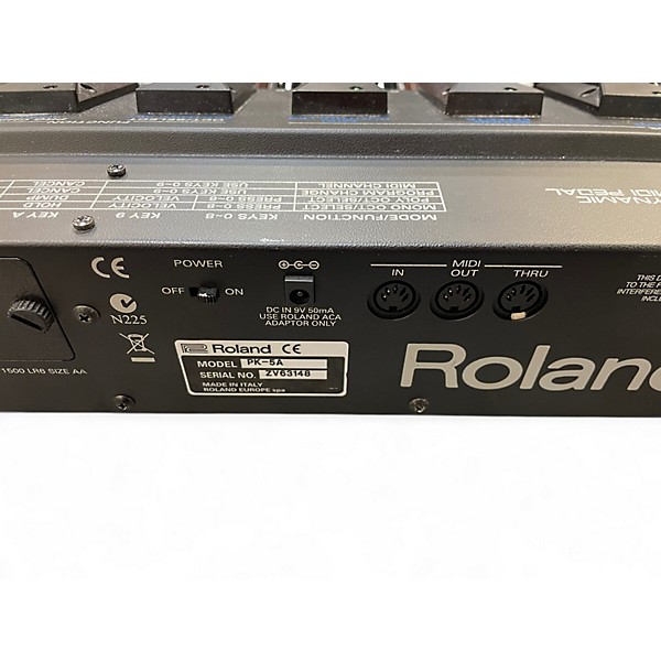 Roland Used Roland PK 5A MIDI Foot Controller