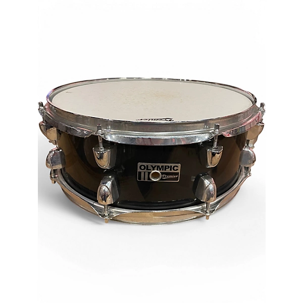 Premier Used Premier 5 Piece OLYMPIC Black Drum Kit.gc