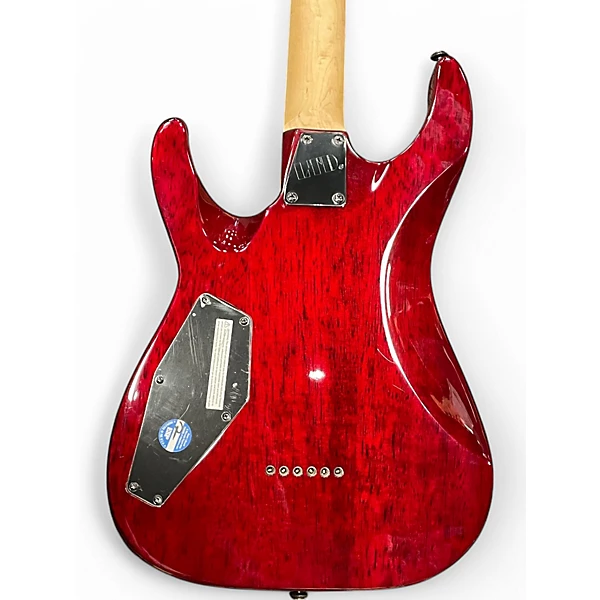 ESP Used ESP LTD MH200 Red Solid Body Electric Guitar
