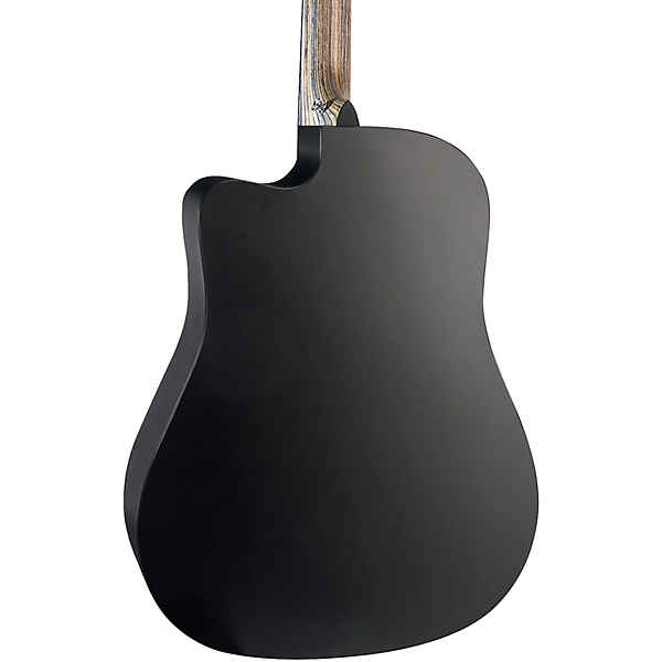 DC X1E Special X Series HPL Dreadnought Acoustic Electric Guitar Black