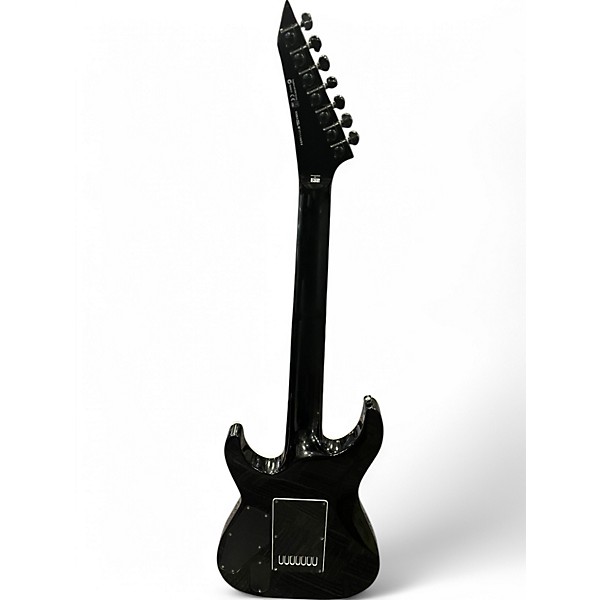 Used ESP LTD MH1000ET Black Solid Body Electric Guitar