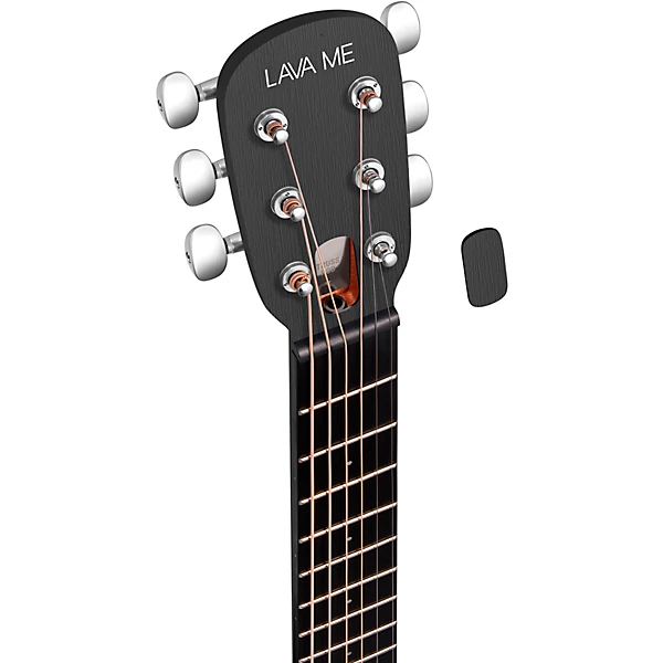 LAVA MUSIC ME PLAY 36 Acoustic Electric Guitar with Lite Bag Level 1 Nightfall Frost White M06305004001000.gc