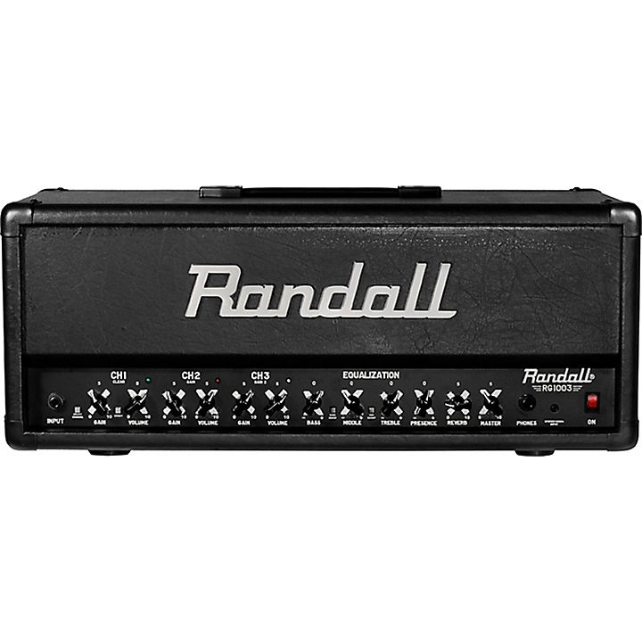 Randall RG1003H 100W Solid State Guitar Head Level 2 Black