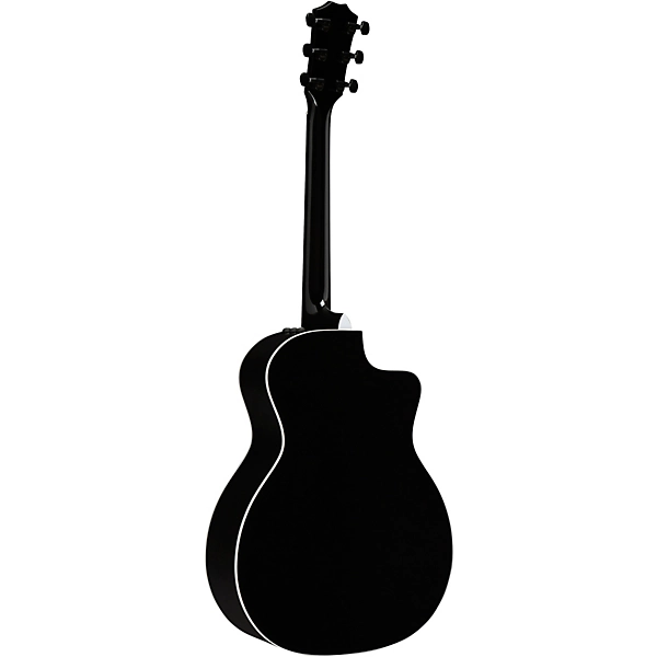 214ce BLK Plus Grand Auditorium Left Handed Acoustic Electric Guitar Black