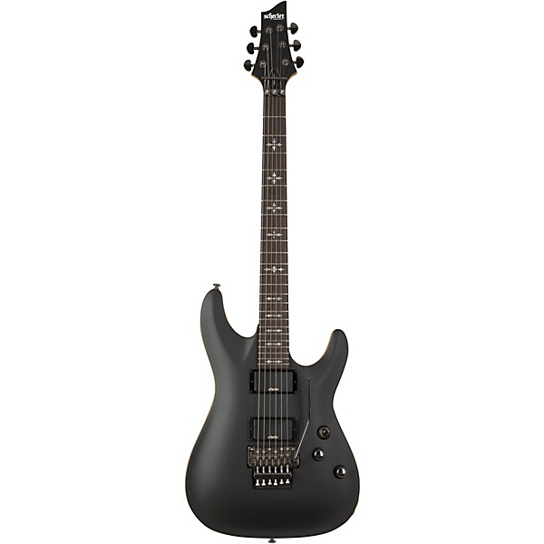 Schecter Guitar Research Demon 6 FR Electric Guitar Satin Aged Black