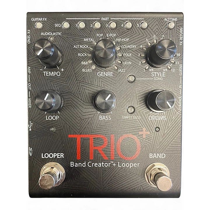 DigiTech Used DigiTech Trio Band Creator Plus Looper Pedal