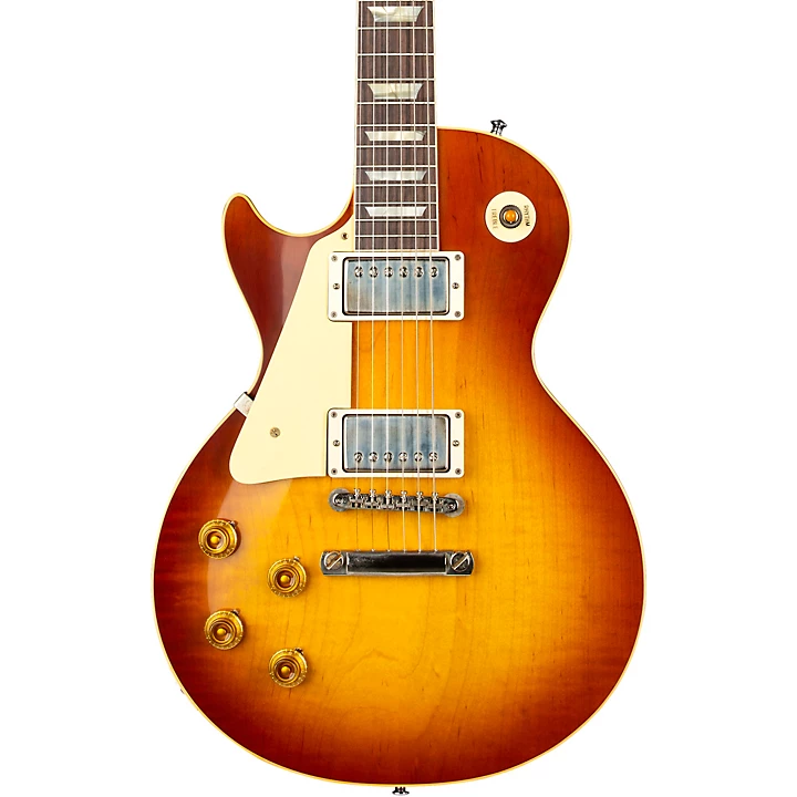 1958 Les Paul Standard Reissue VOS Left Handed Electric Guitar Iced Tea Burst