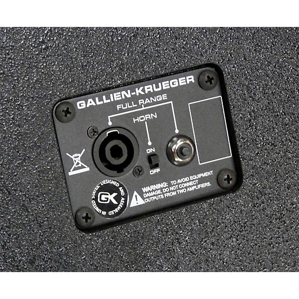 Gallien Krueger CX410 800W 8ohm 4x10 Bass Speaker Cabinet