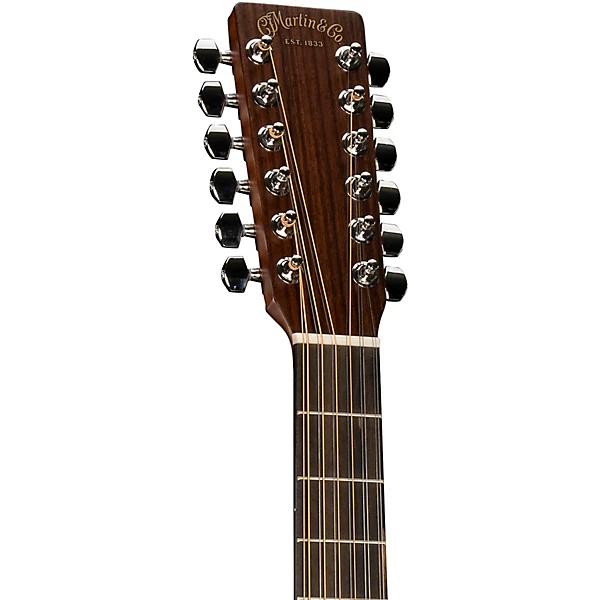 Martin J 16E 12 String Rosewood Jumbo Acoustic Electric Guitar Natural