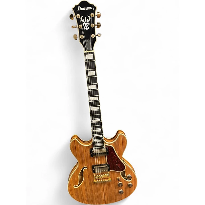 Ibanez Used 2023 Ibanez AS93ZW NATURAL ZEBRAWOOD Hollow Body Electric Guitar.gc