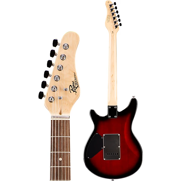 Rocketeer Electric Guitar Pack Red Burst