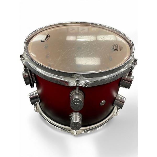 PDP by DW Used PDP by DW 5 Piece FS Series Red to Black Fade Drum Kit.gc