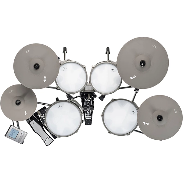 EFNOTE 3 Acoustic Designed Electronic Drum Set Level 1 White Sparkle M13258004001000.gc