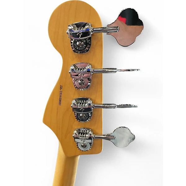 Used Fender American Elite Jazz Bass 3 Color Sunburst Electric Bass Guitar