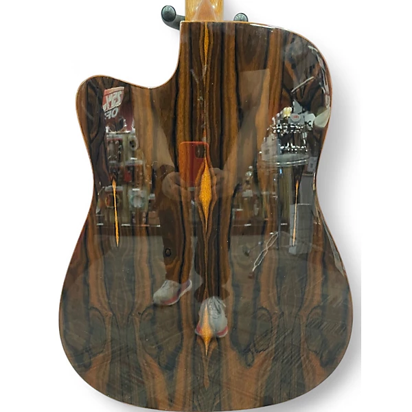 Used Teton STS160ZICENT Natural Acoustic Electric Guitar