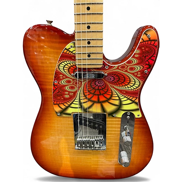 Fender Used Fender LIMITED EDITION PLAYER TELECASTER Sienna Sunburst Solid Body Electric Guitar.gc