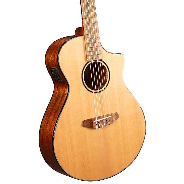 Breedlove Discovery S CE Red Cedar Nylon String Classical Acoustic Electric Guitar Natural