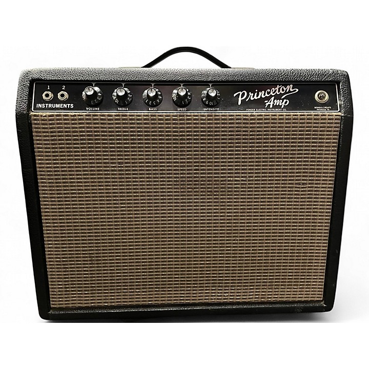 Vintage 1964 Fender Princeton Tube Guitar Combo Amp