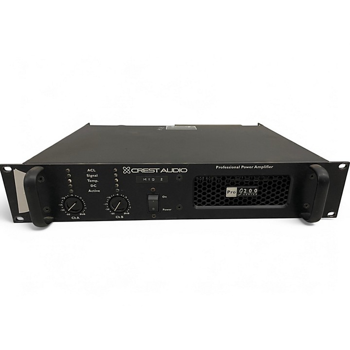Crest Audio Used Crest Audio Pro Series 9200 Power Amp.gc