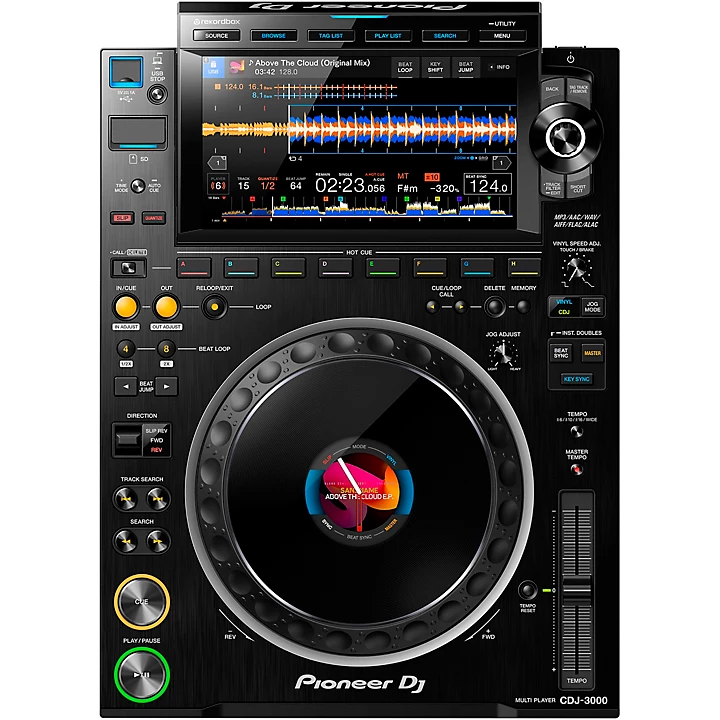 CDJ 3000 Professional DJ Media Player Black