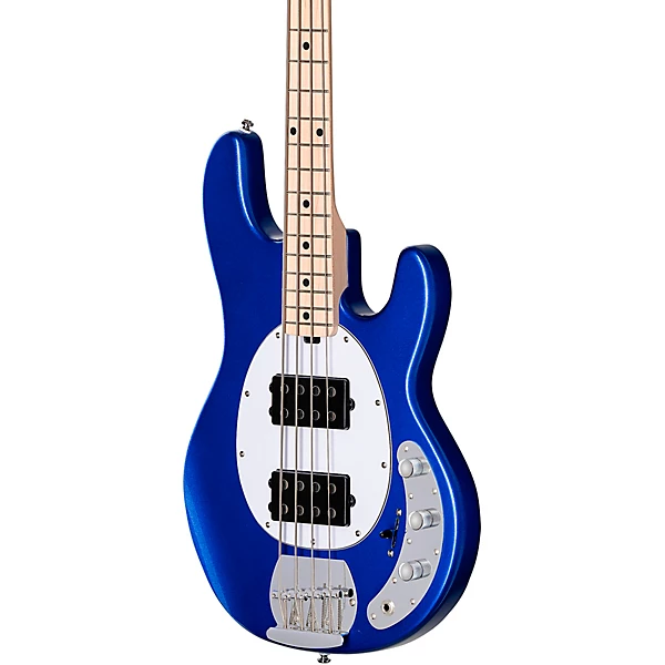 Sterling by Music Man StingRay Ray4HH Maple Fingerboard Electric Bass Level 1 Cobra Blue L71833004002000.gc